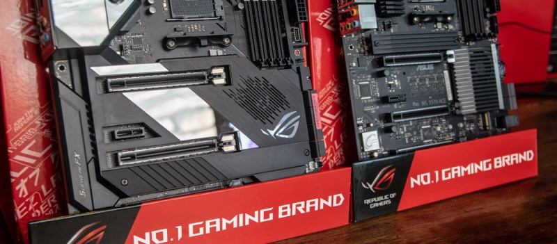 featured asus amd x570 mainboard