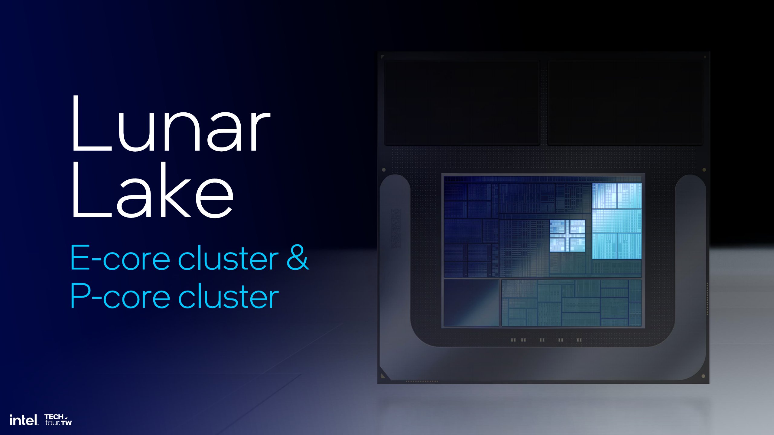 LNL chỉ có 2 cụm nhân P-core và E-core