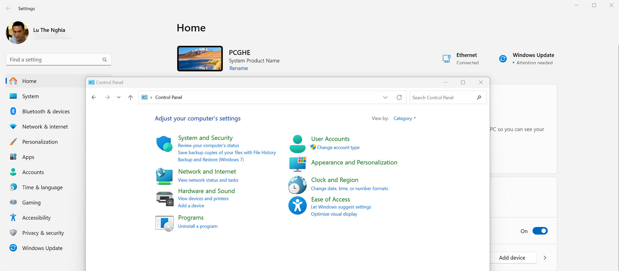 Settings Control Panel Control Panel sắp bị loại bỏ khỏi Windows, Settings app thay thế | migovi