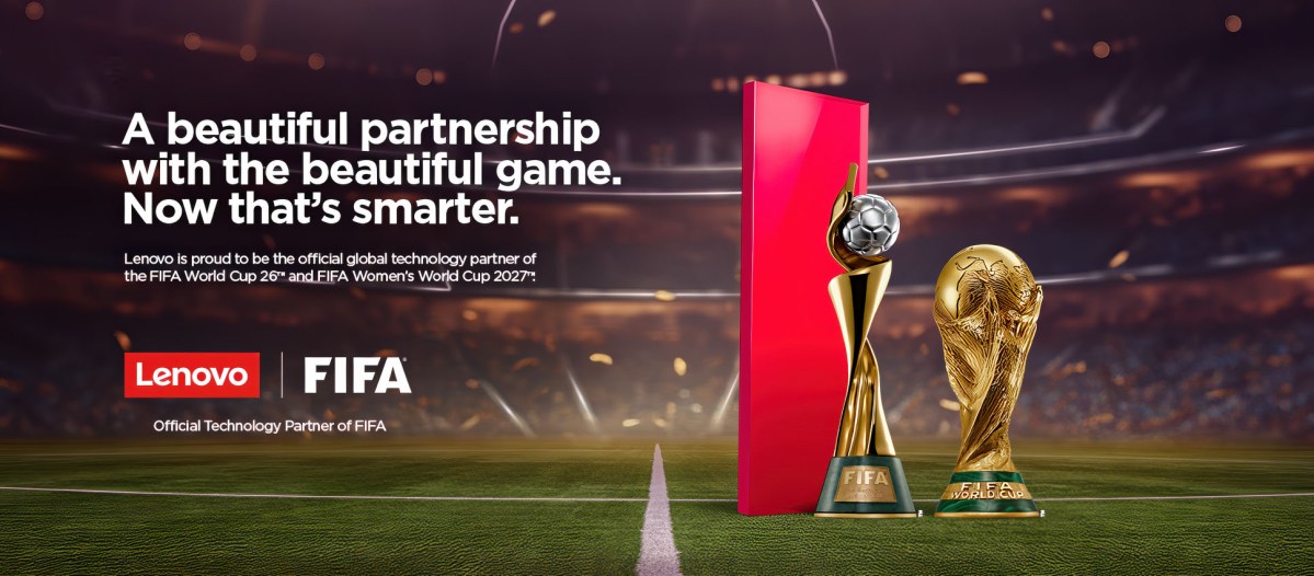 Lenovo là Đối tác Công nghệ Chính thức của FIFA