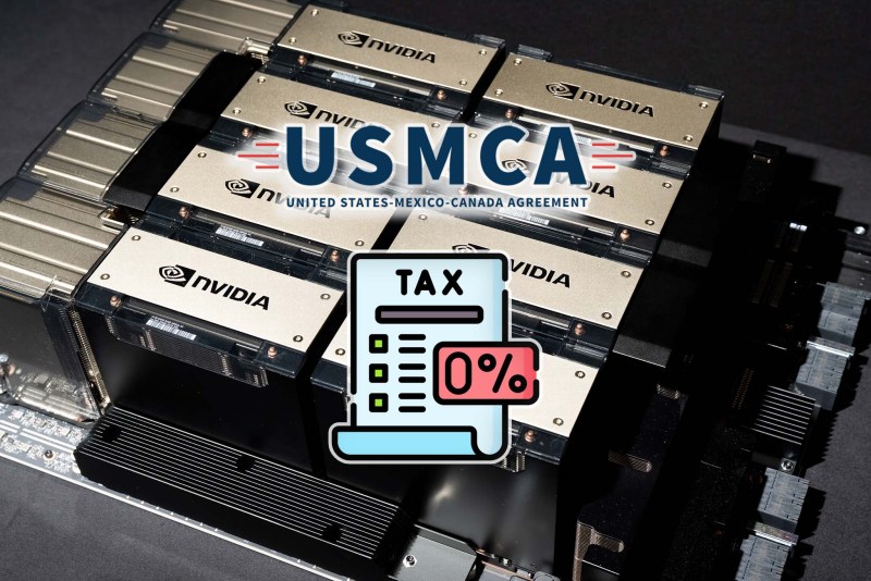 60% máy chủ AI của NVIDIA sẽ được miễn thuế nhờ “lá chắn” Mexico?