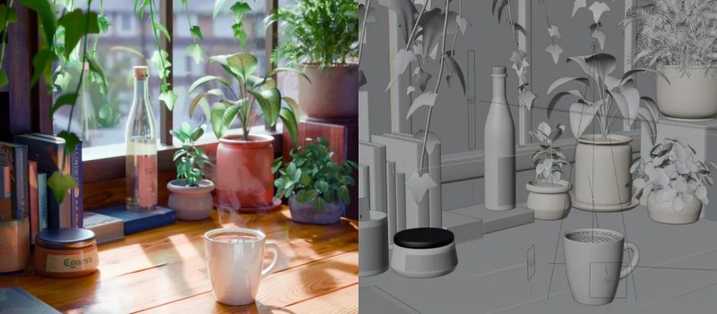 tea-cup-scene-Blender-render-using-cycles 1140