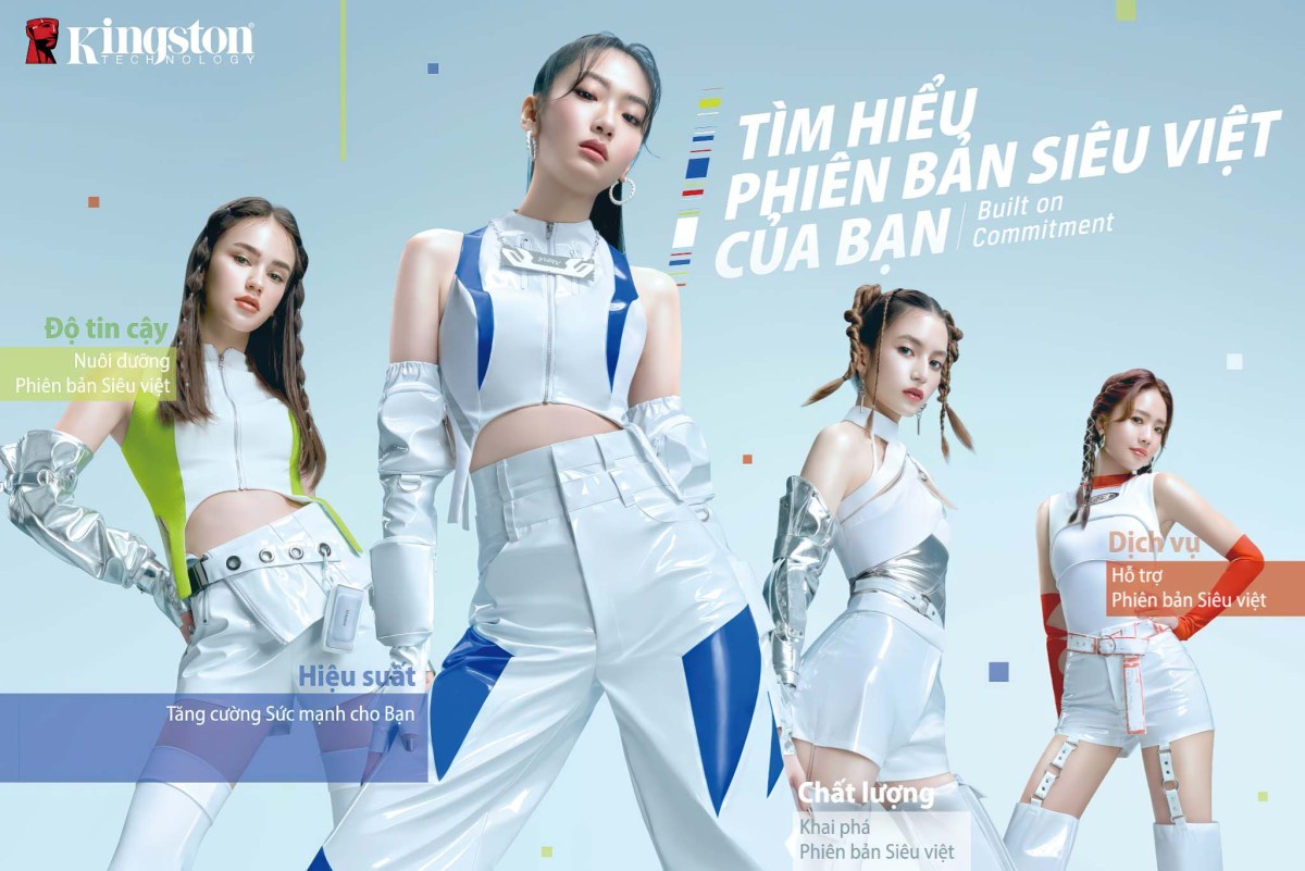 “Built on Commitment” - Thông điệp mới của Kingston