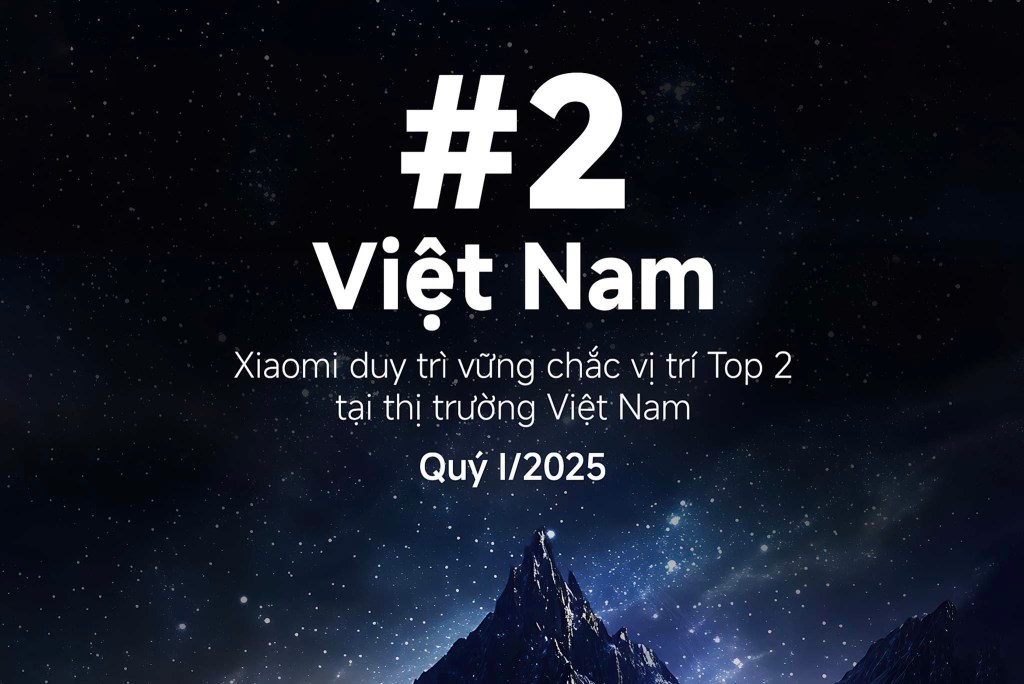 xiaomi-top-2-smartphone-viet-nam-q1-2025