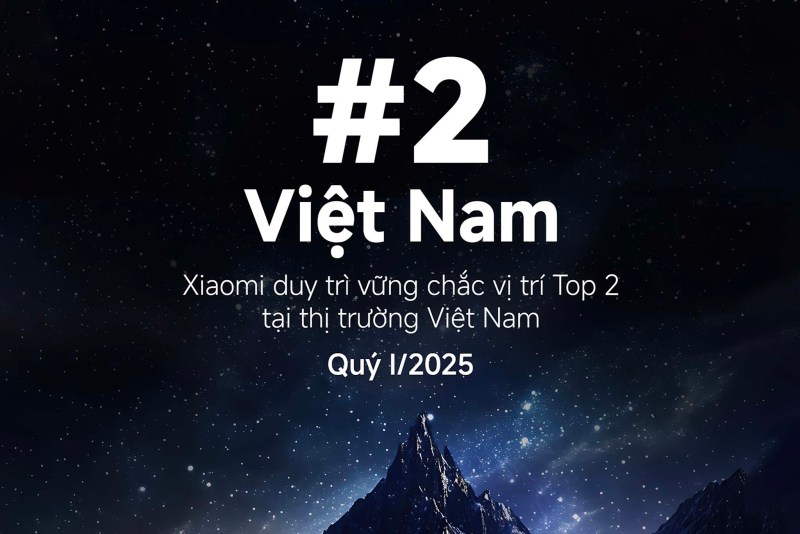 xiaomi-top-2-smartphone-viet-nam-q1-2025