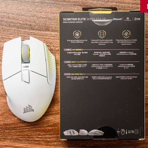 海盗船 Scimitar Elite Wireless SE 虚拟串流平台 Migovi