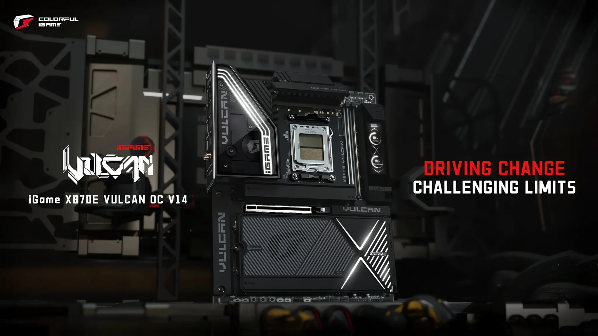 Colorful Igame X870e Vulcan Oc Hero