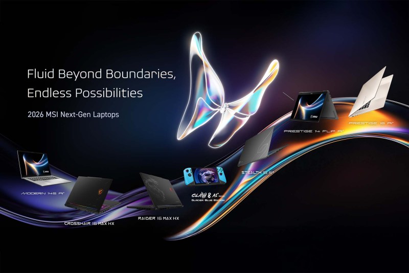 Featured Msi Prestige Flip Panther Lake Ces 2026
