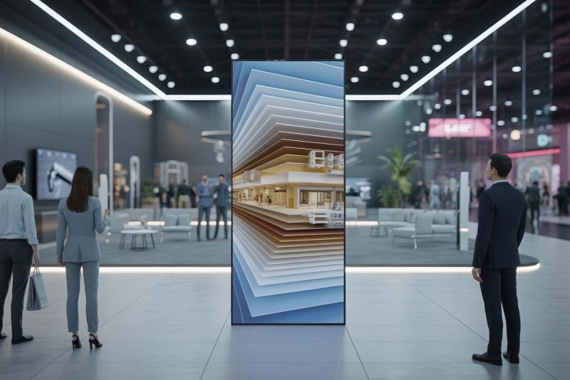 Featured Samsung Spatial Signage Naked Eye 3d