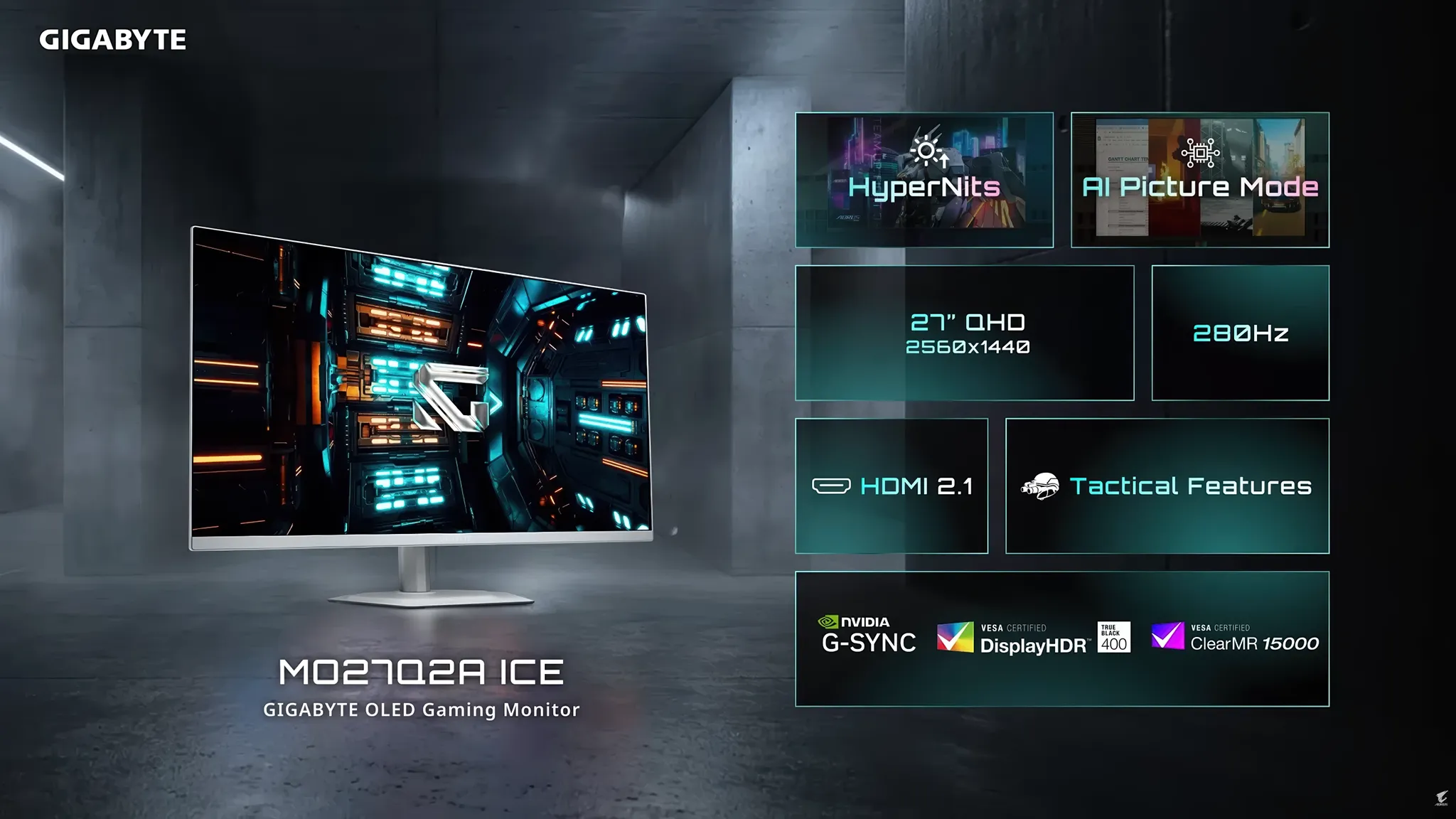 Gigabyte Mo27q2a Ice