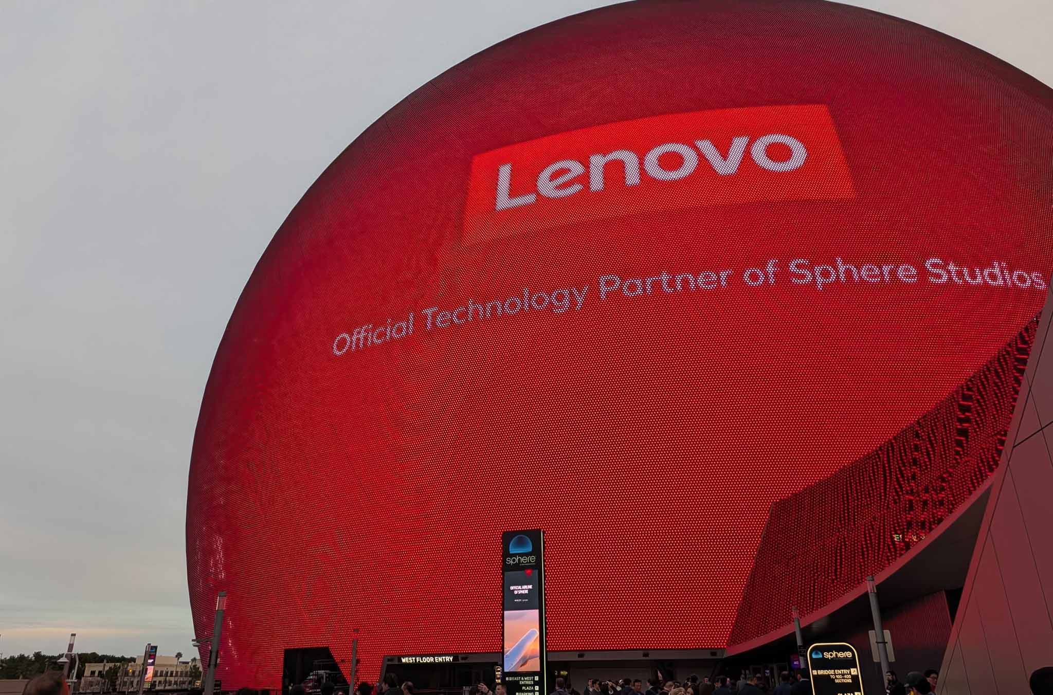 Lenovo Tech World Ces 2026 The Sphere