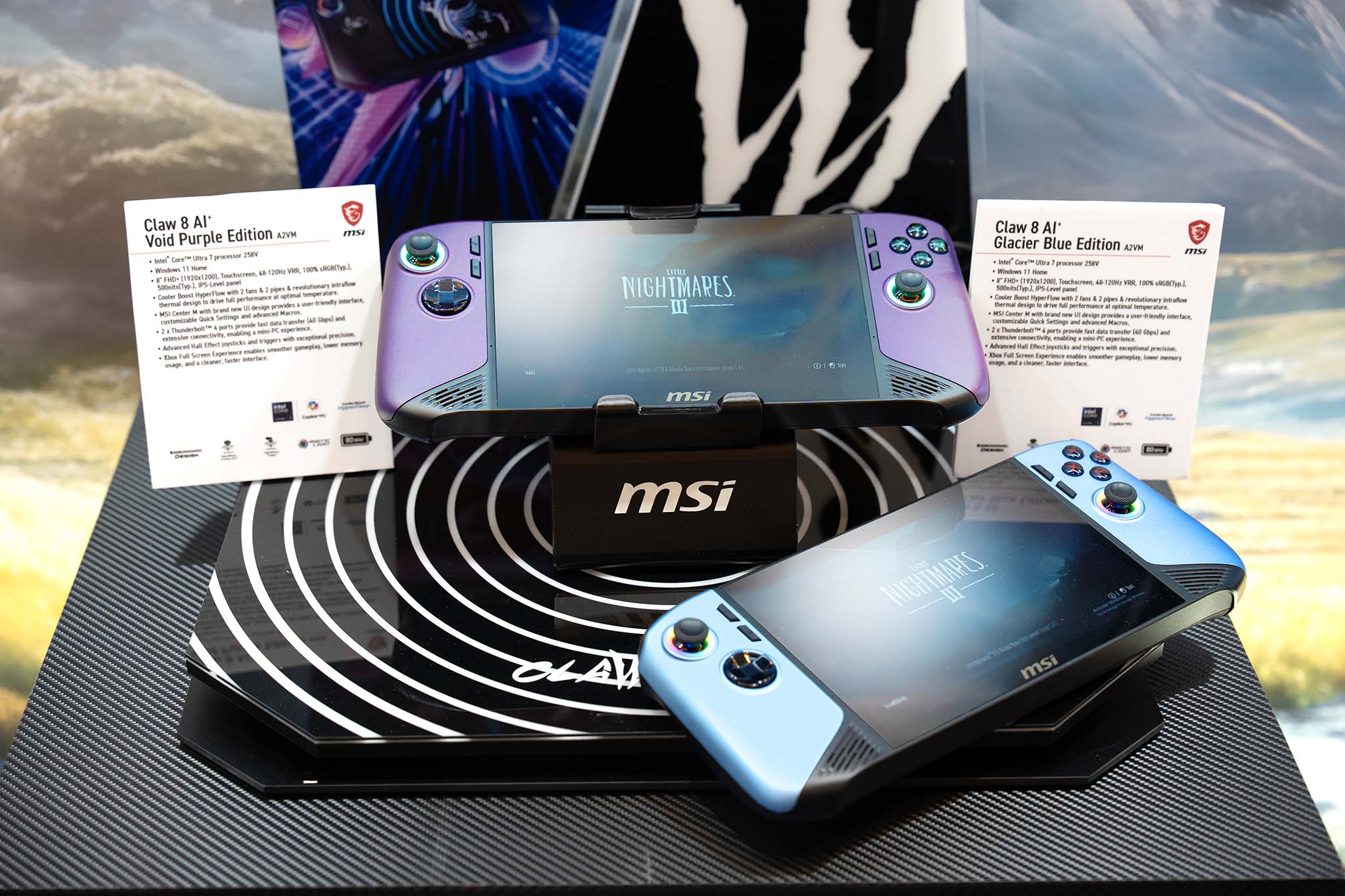 Msi Claw 8 Ai Plus Glacier Blue