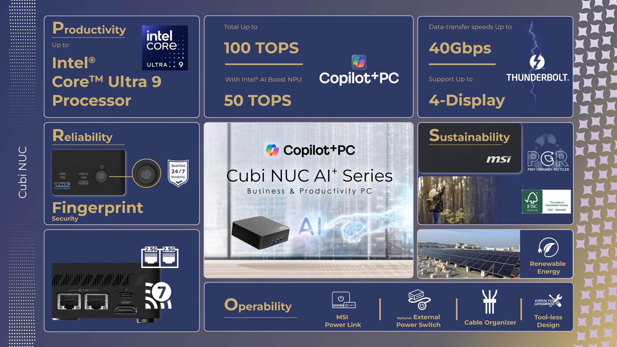 Msi Cubi Nuc Ai Plus 3mg Specs