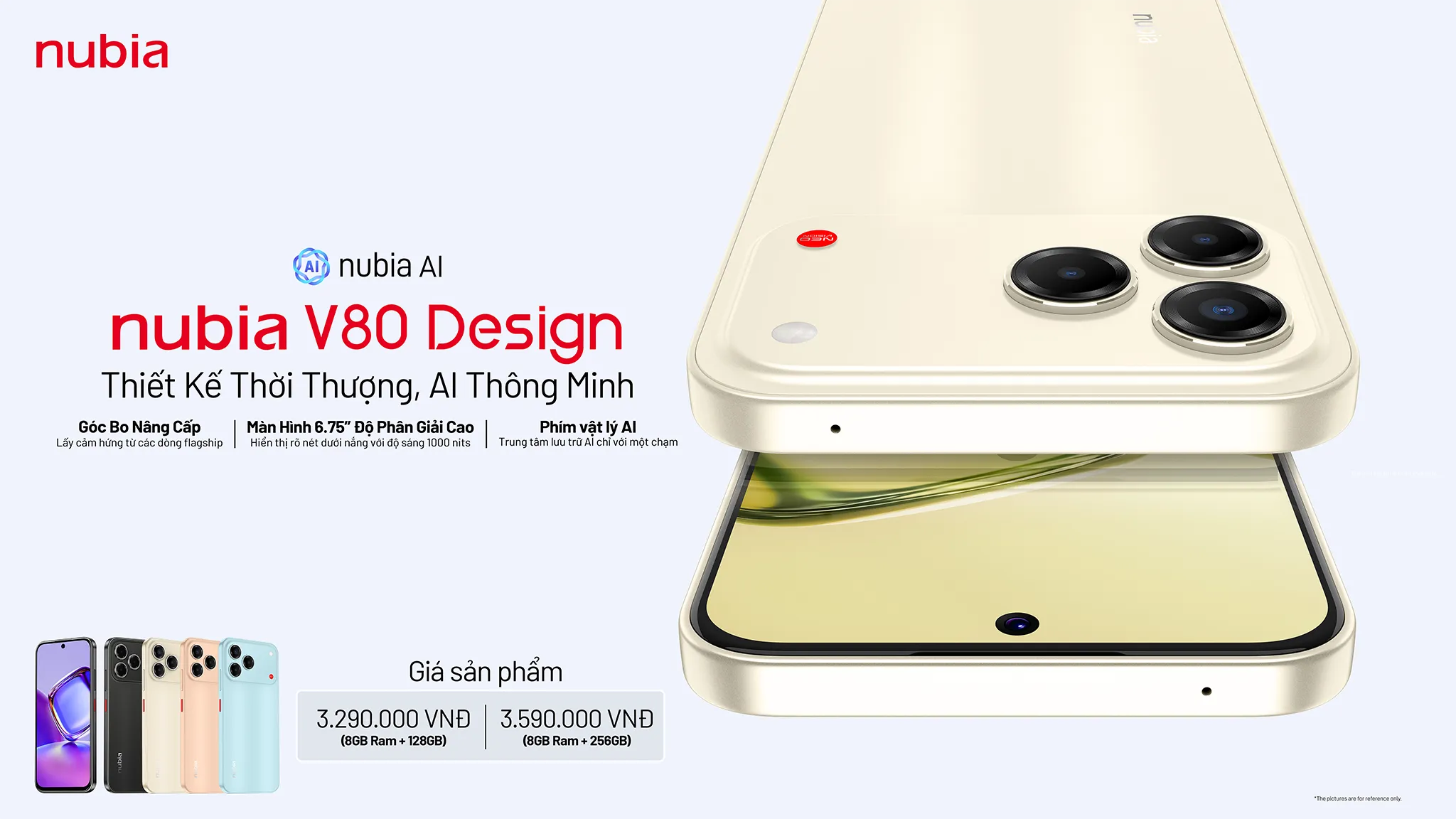 Nubia V80 Design Gia 3290000