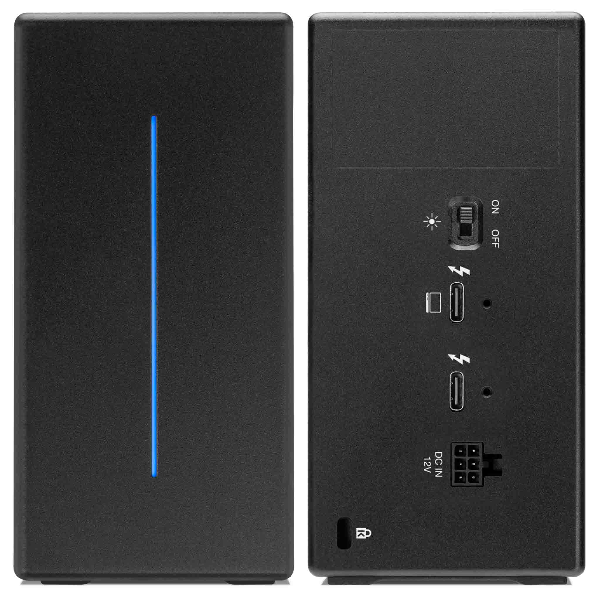 Owc Thunderblade X12 192tb Thunderbolt 5 Vertical Front Back