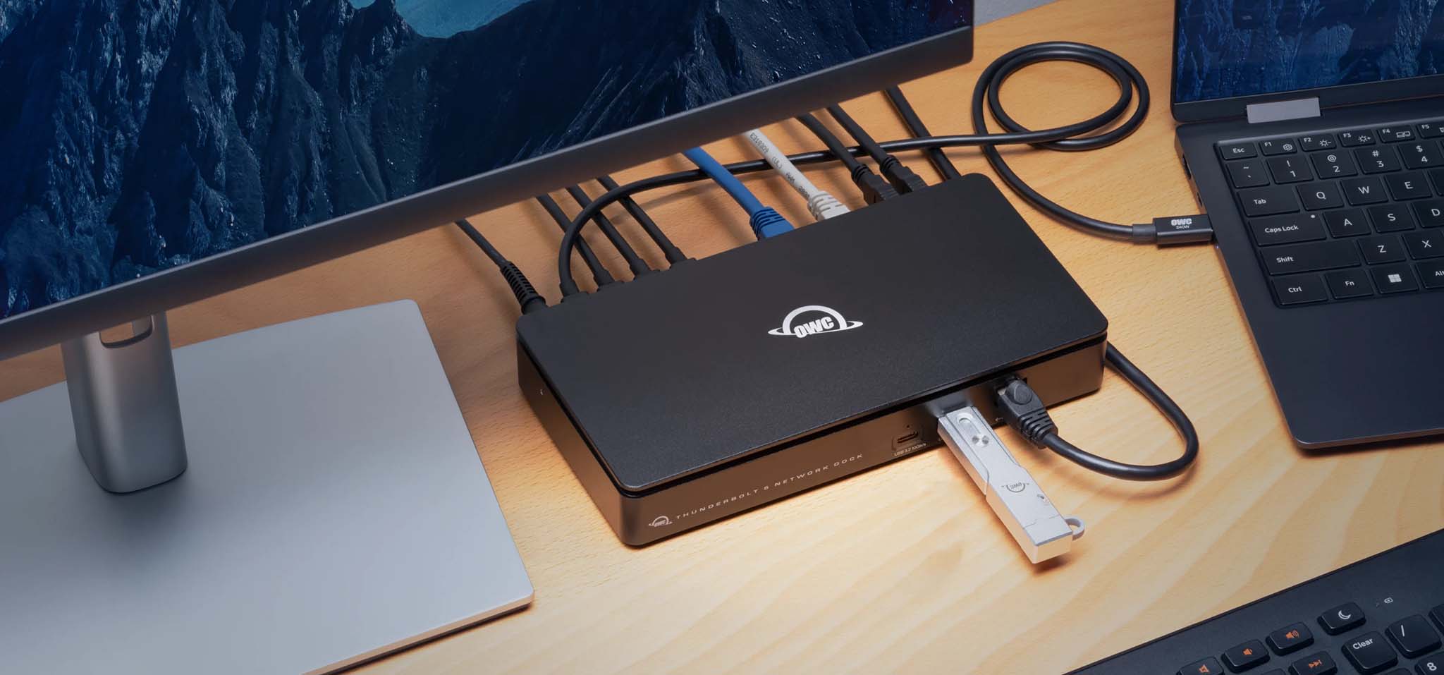 Owc Thunderbolt 5 Dual 10gbe Network Dock Ces 2026