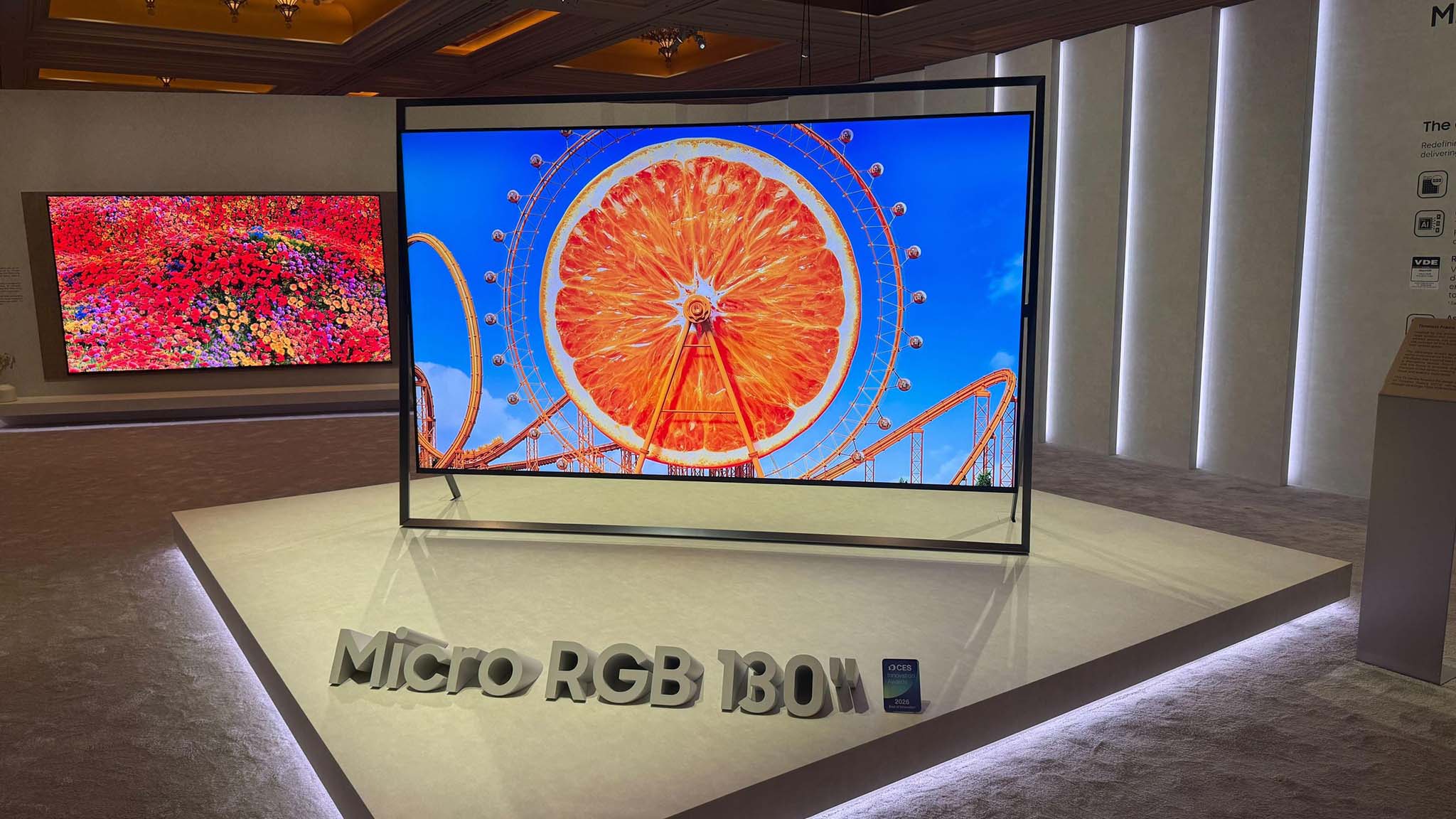 Samsung R95h 130 Inch Micro Rgb Ces 2026 Real World
