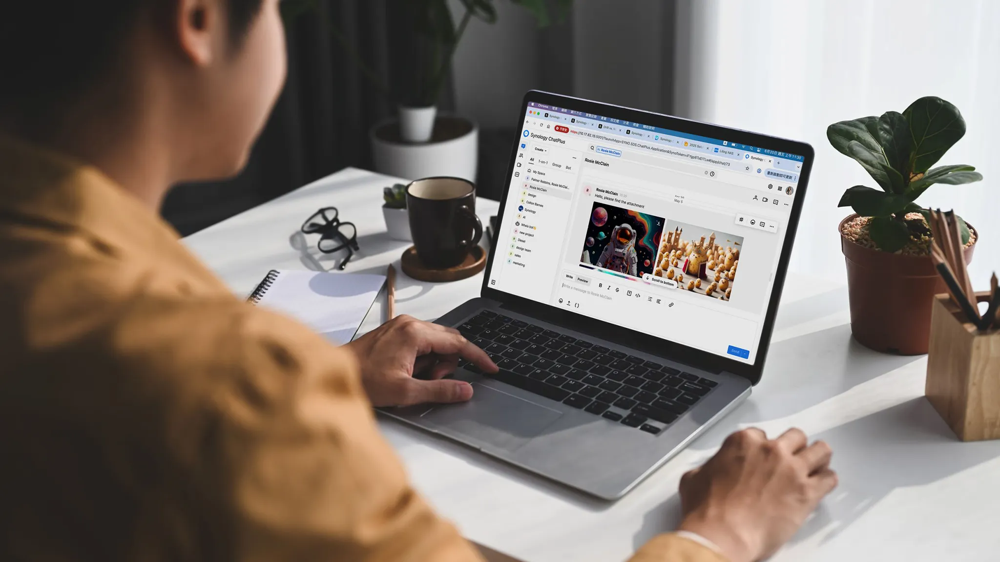 Synology Office Suite Chat Chatplus