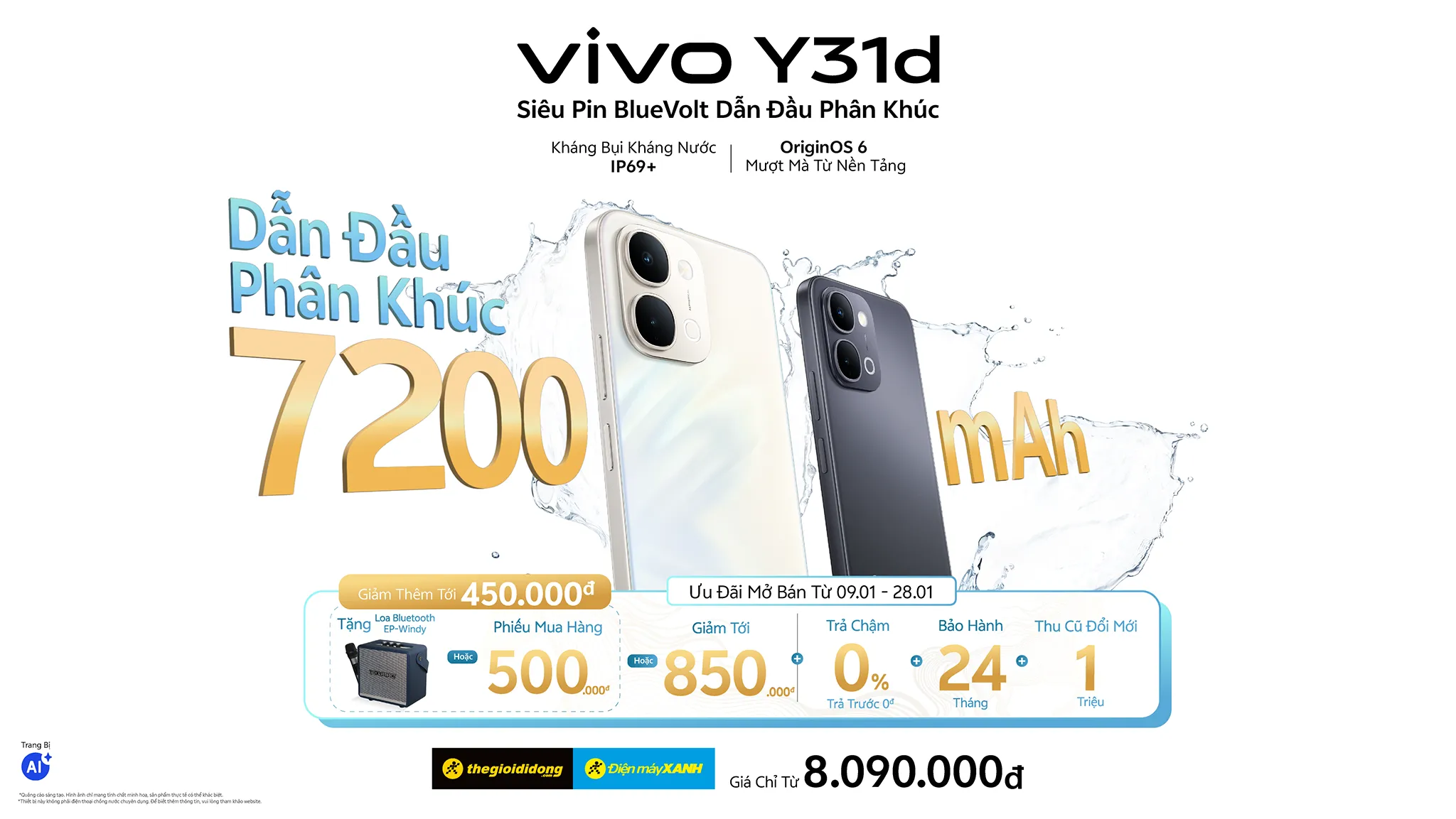 Vivo Y31d Gia 7285000 The Gioi Di Dong Khuyen Mai