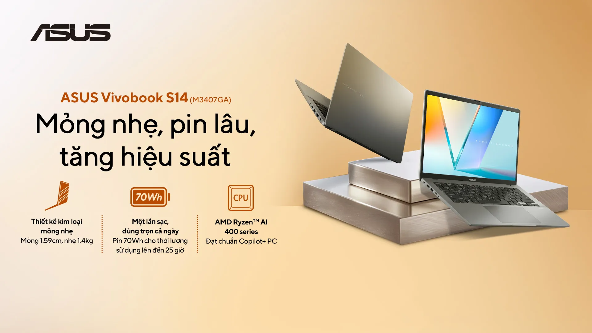 Vivobook S14 Ryzen Ai 400 Gorgon Point