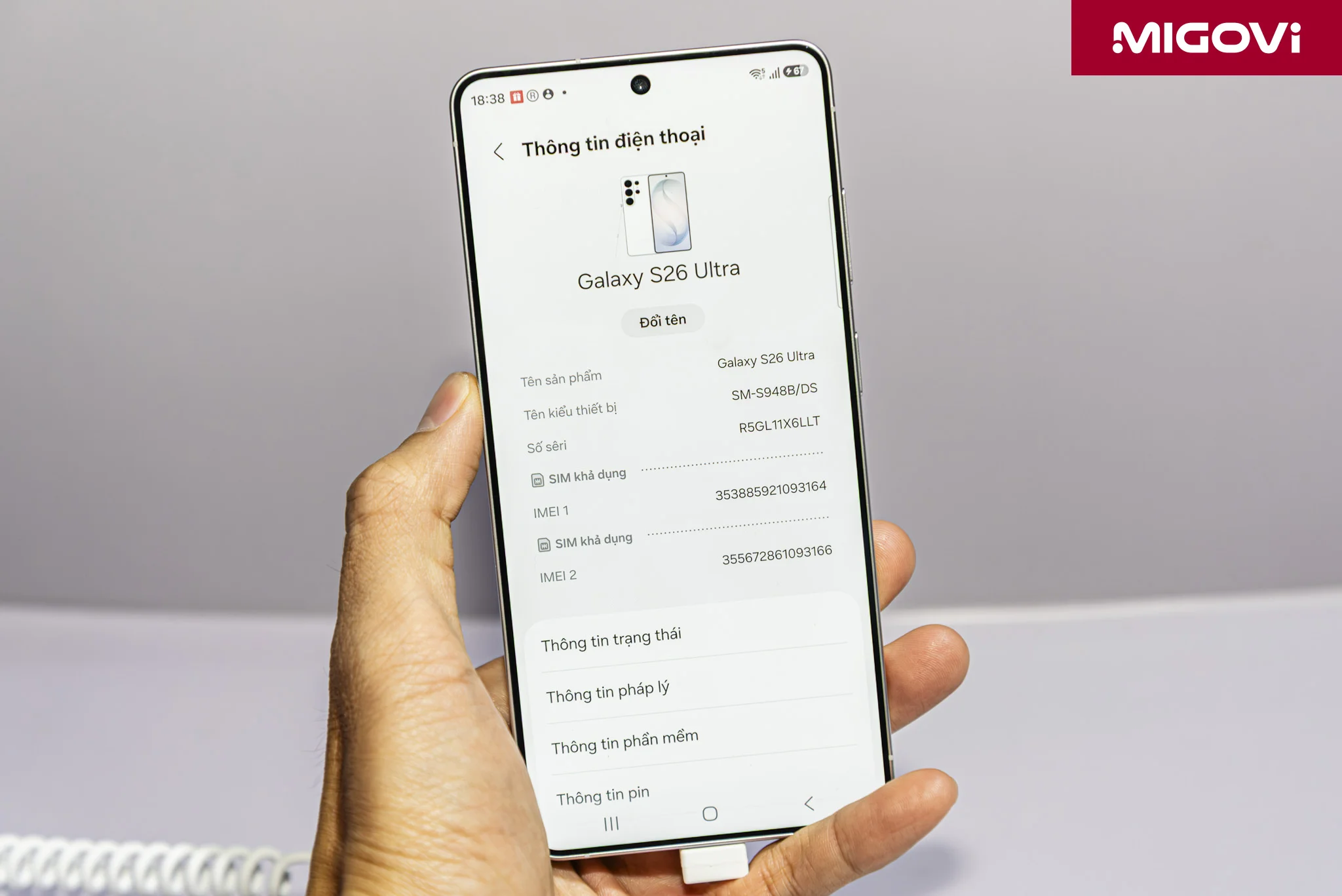 Samsung Galaxy S26 Series Viet Nam Migovi 26
