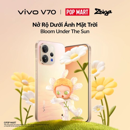 vivo bắt tay POP MART: Bộ đôi V70 Series vừa đẹp vừa trâu