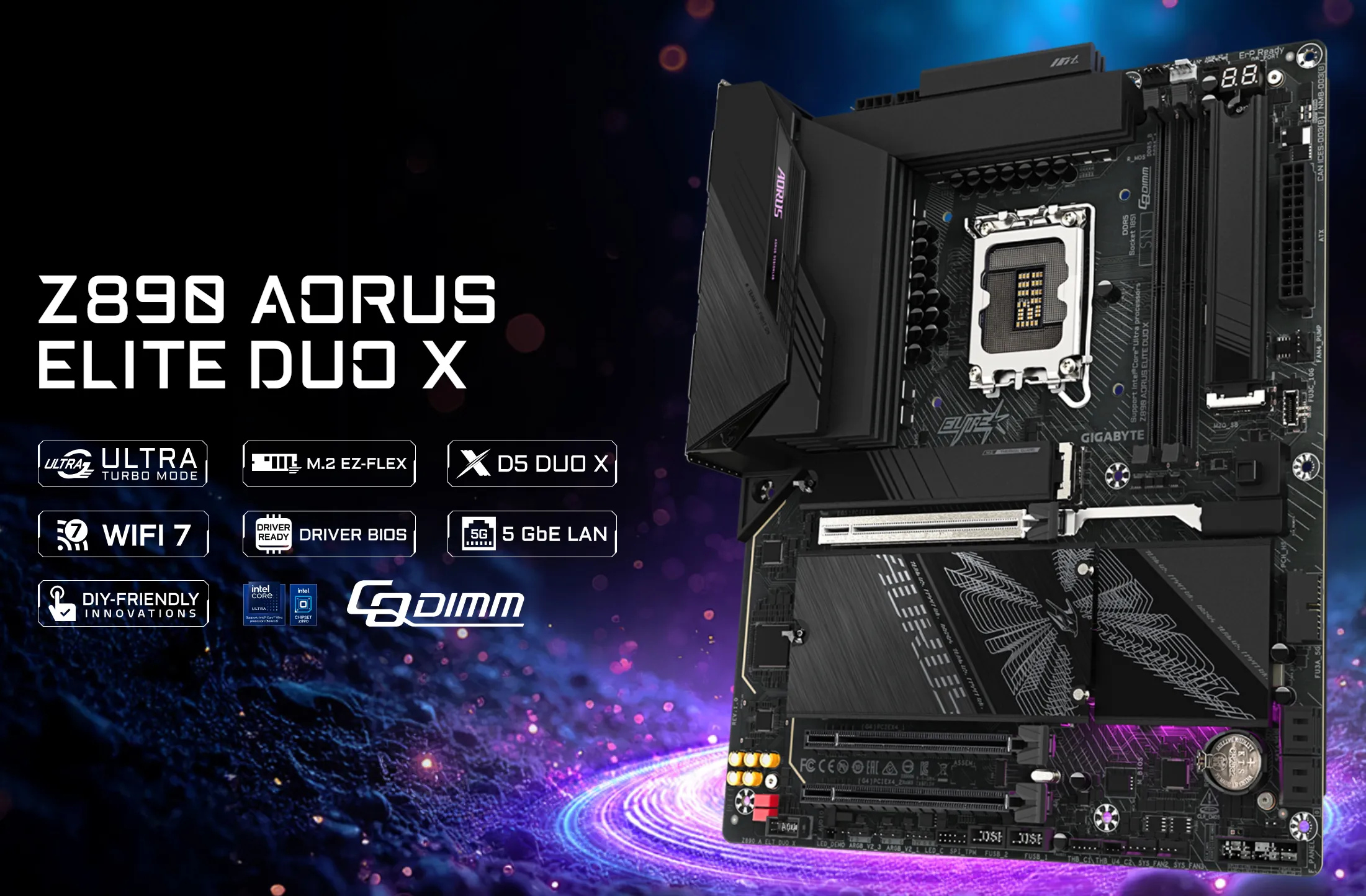 Gigabyte Z890 Aorus Elite Duo X