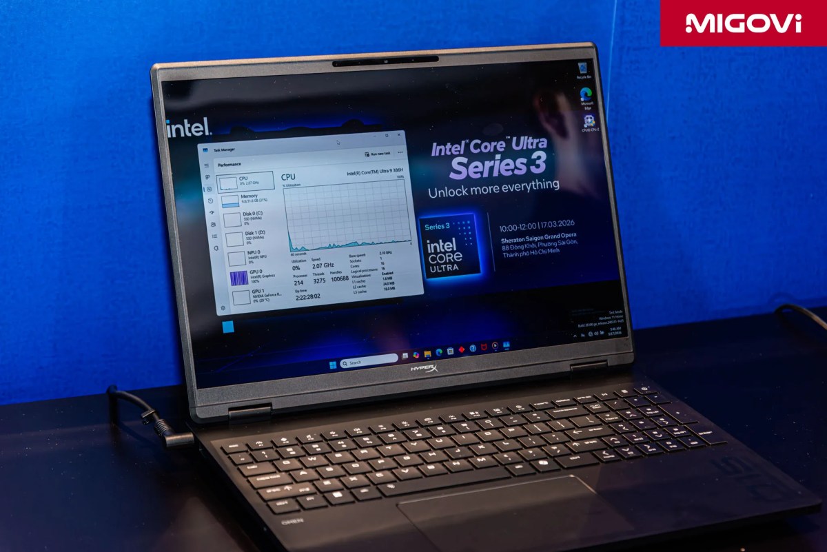 Intel Core Ultra Series 3 Panther Lake Laptop Migovi 10