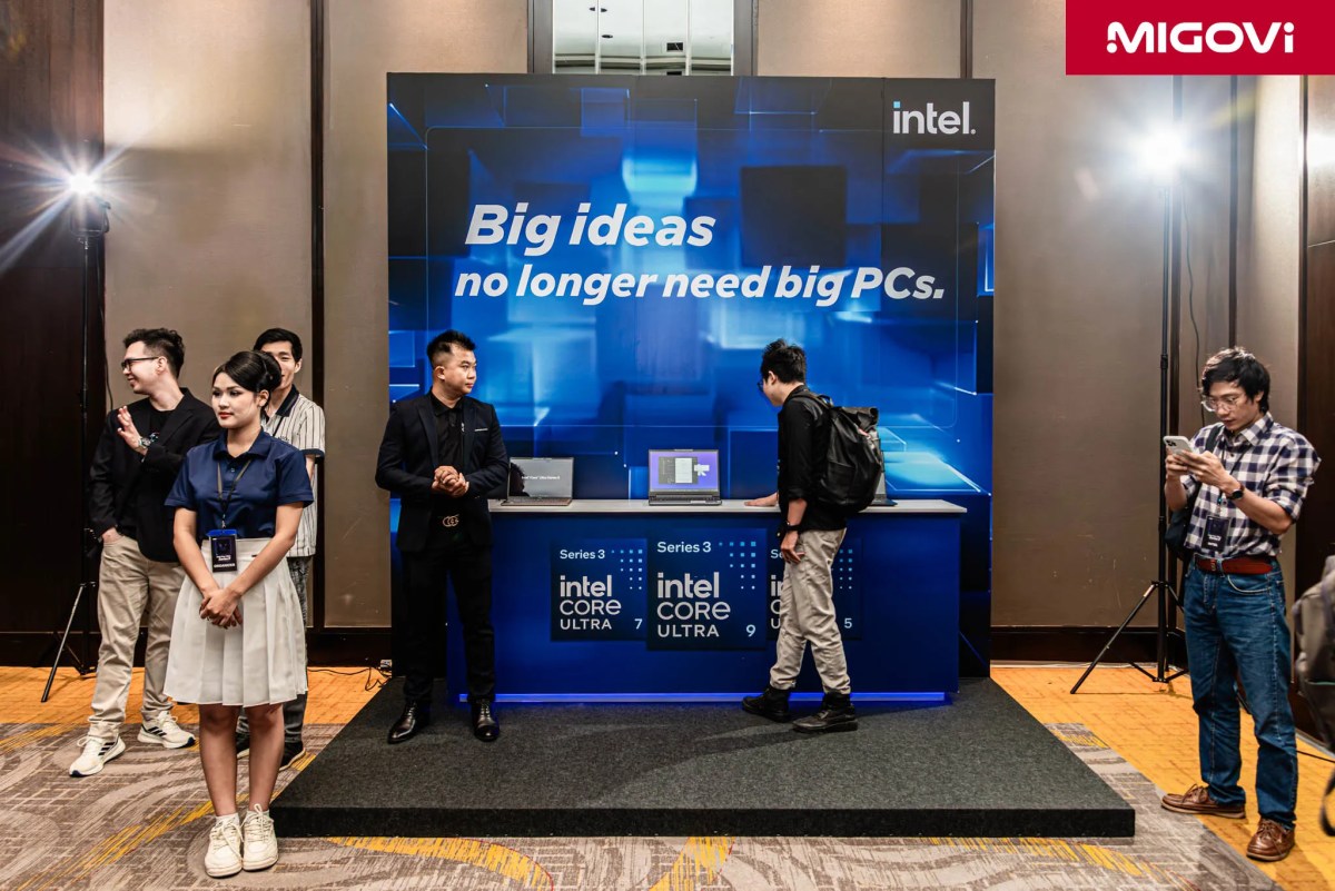 Intel Core Ultra Series 3 Panther Lake Laptop Migovi 12