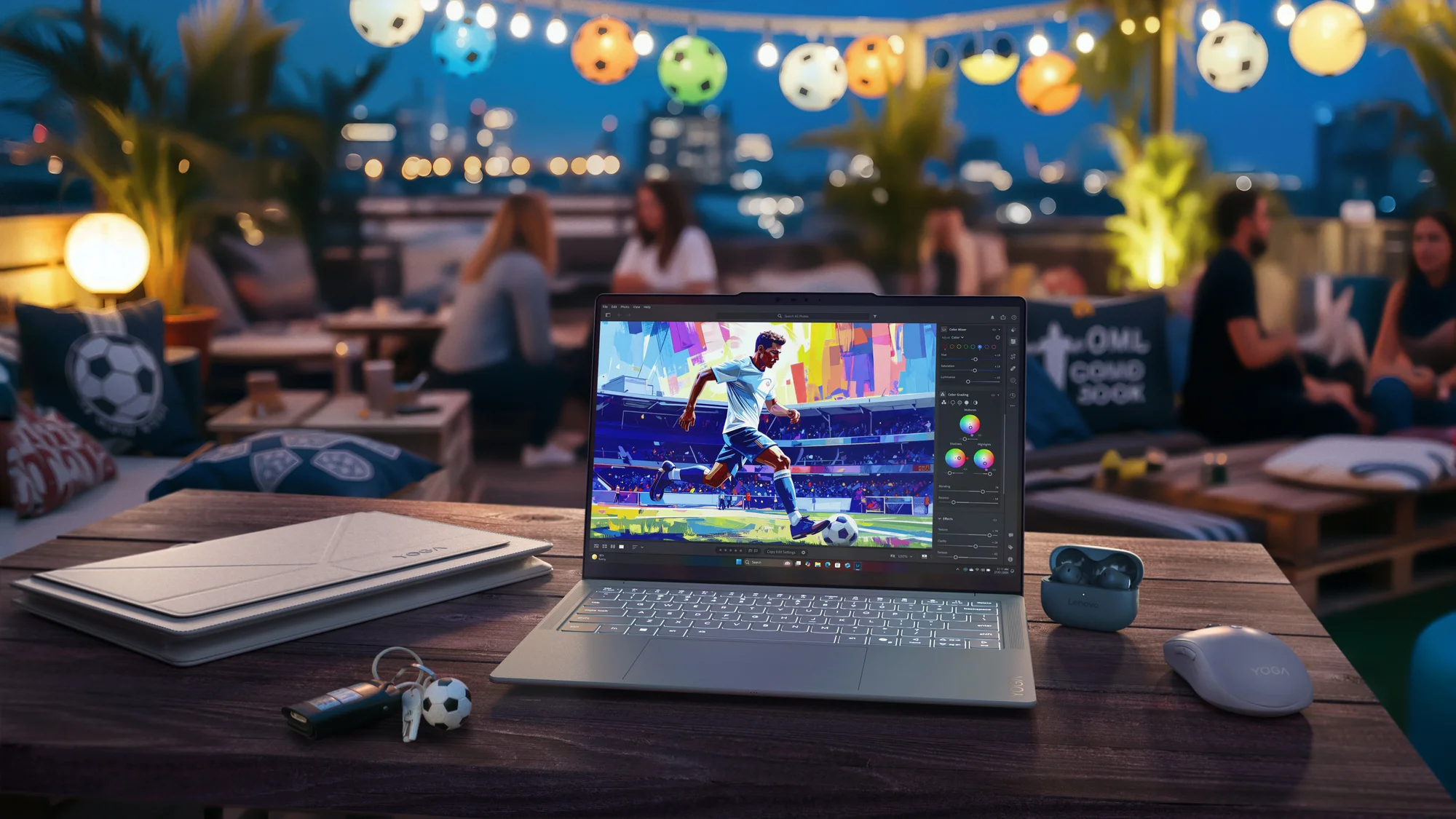 Laptop Lenovo World Cup 2026 Yoga Slim 7i Ultra Aura Edition Fifa