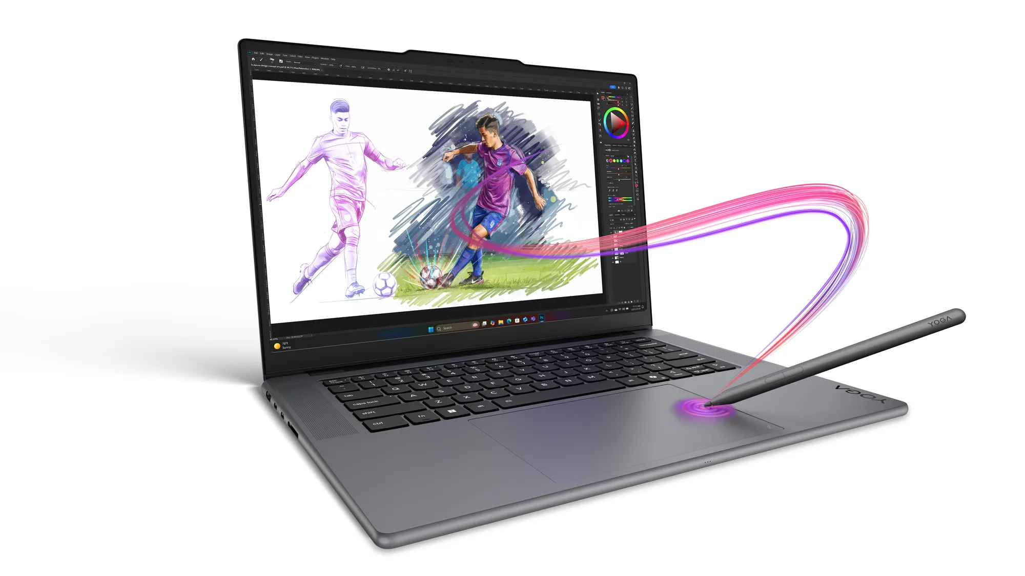Lenovo Laptop Ai Gen 11 Yoga Pro 7i Aura Edition