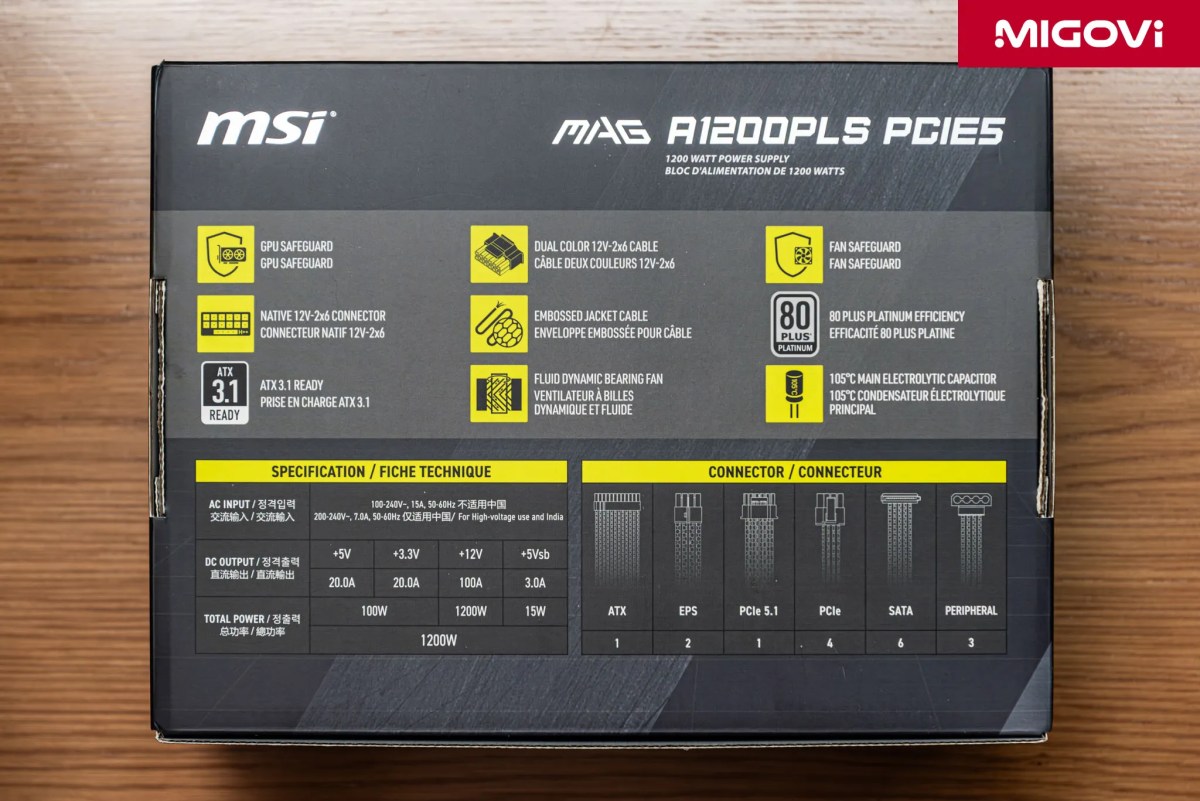 Msi Mag A1200pls Pcie5 Review Migovi 2