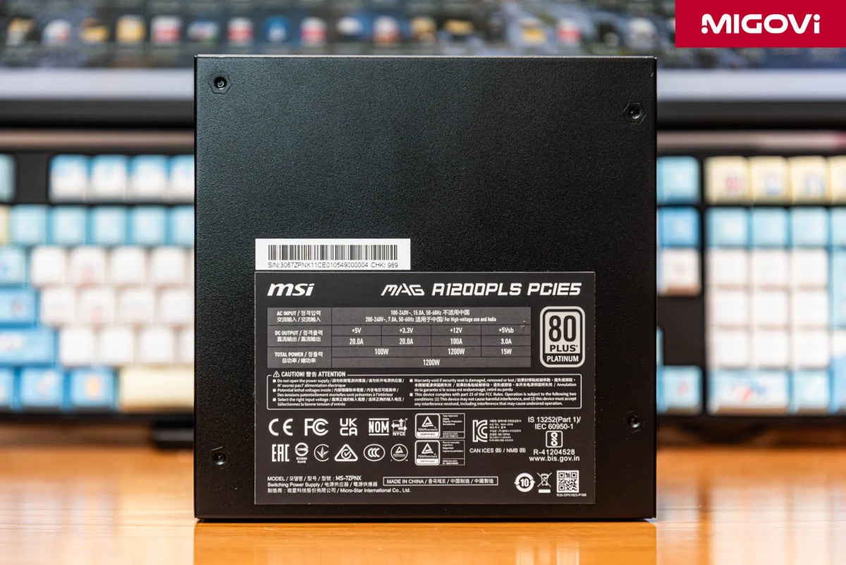 Msi Mag A1200pls Pcie5 Review Migovi 6