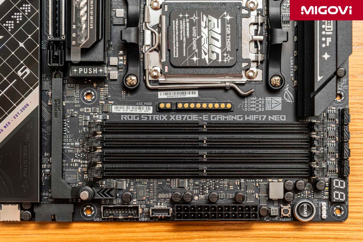 Asus Rog Strix X870e E Gaming Wifi7 Neo Migovi 9