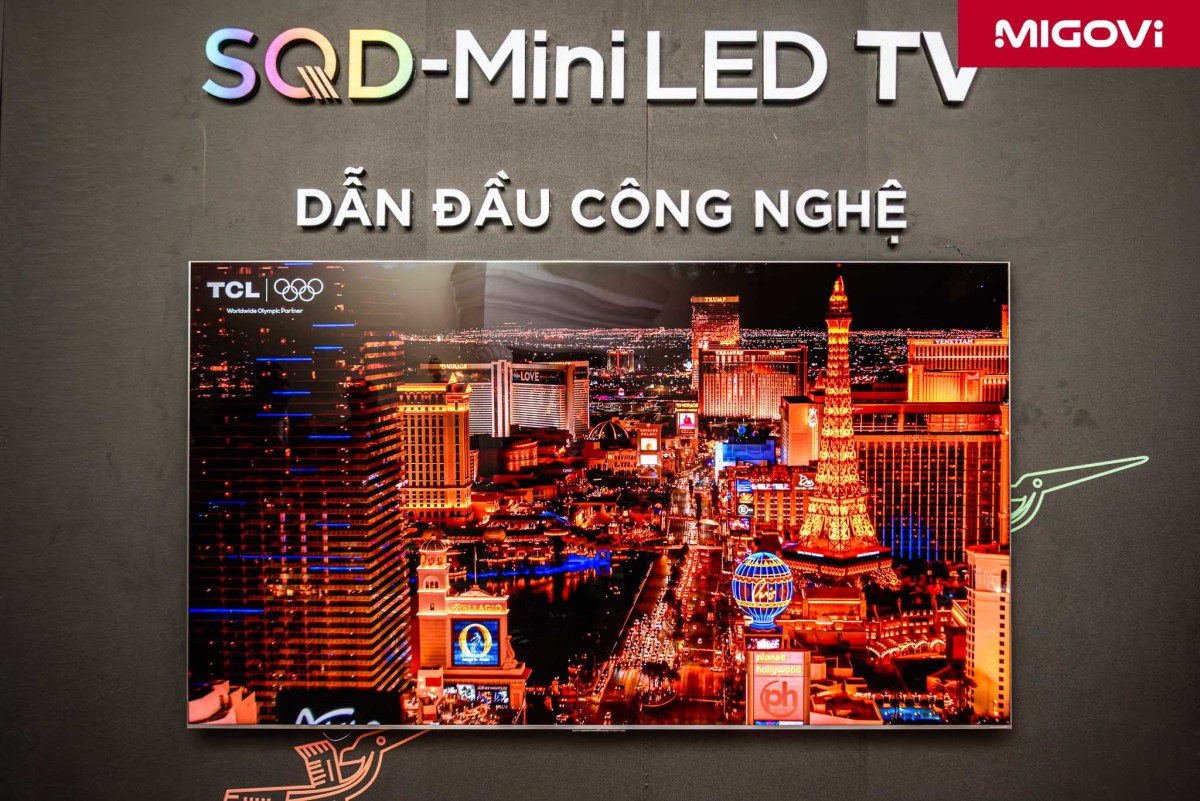 Hands-on TCL C8L 85 inch 2026: SQD-Mini LED 6000 nits, siêu mỏng