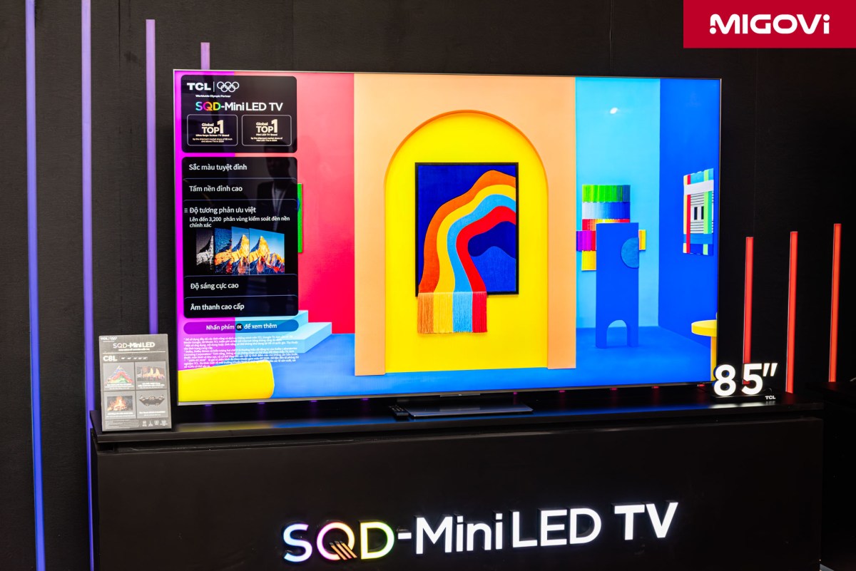 Hands On Tcl C8l 85 Inch 2026 Sqd Mini Led Migovi 14