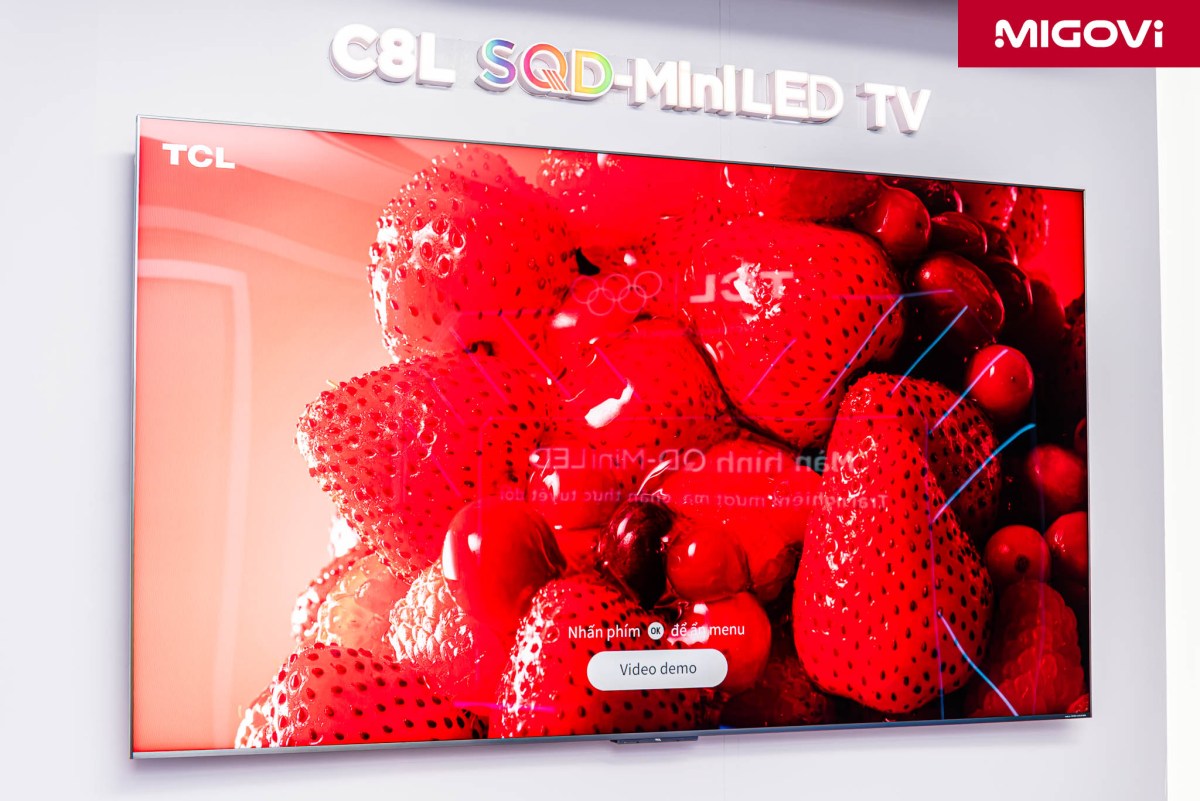 Hands On Tcl C8l 85 Inch 2026 Sqd Mini Led Migovi 17