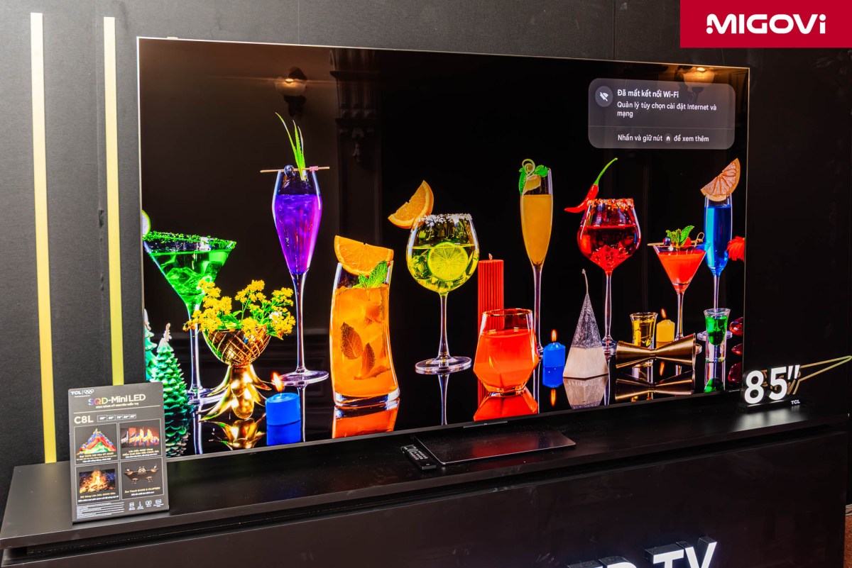 Hands On Tcl C8l 85 Inch 2026 Sqd Mini Led Migovi 5