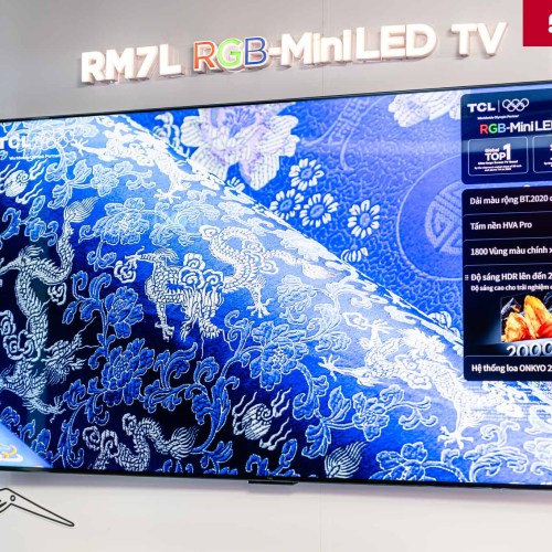 Hands-on TCL 2026: RGB-Mini LED chuẩn màu 100% BT.2020, màn hình OLED Dual-Mode