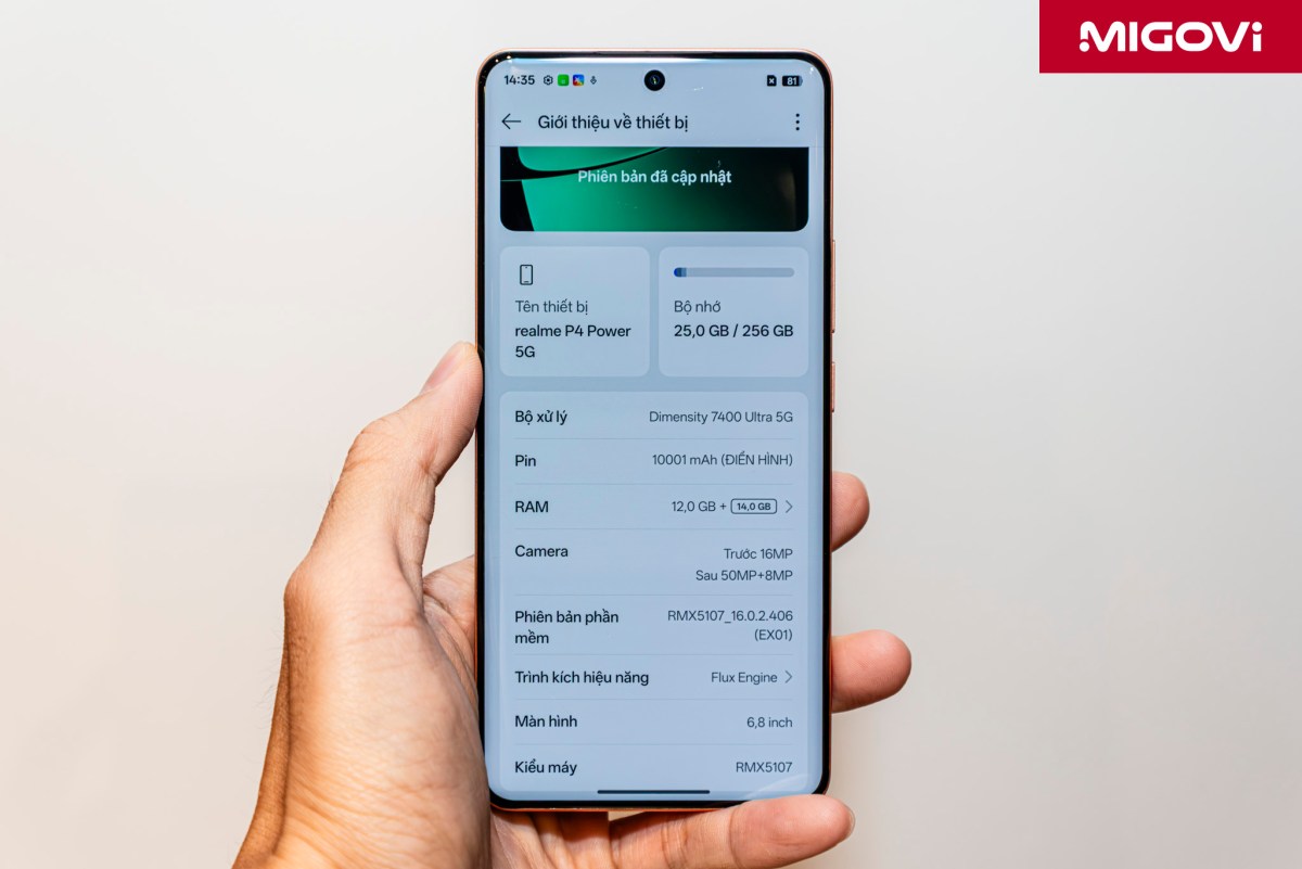 Realme P4 Power Gia 15990000 Migovi 2