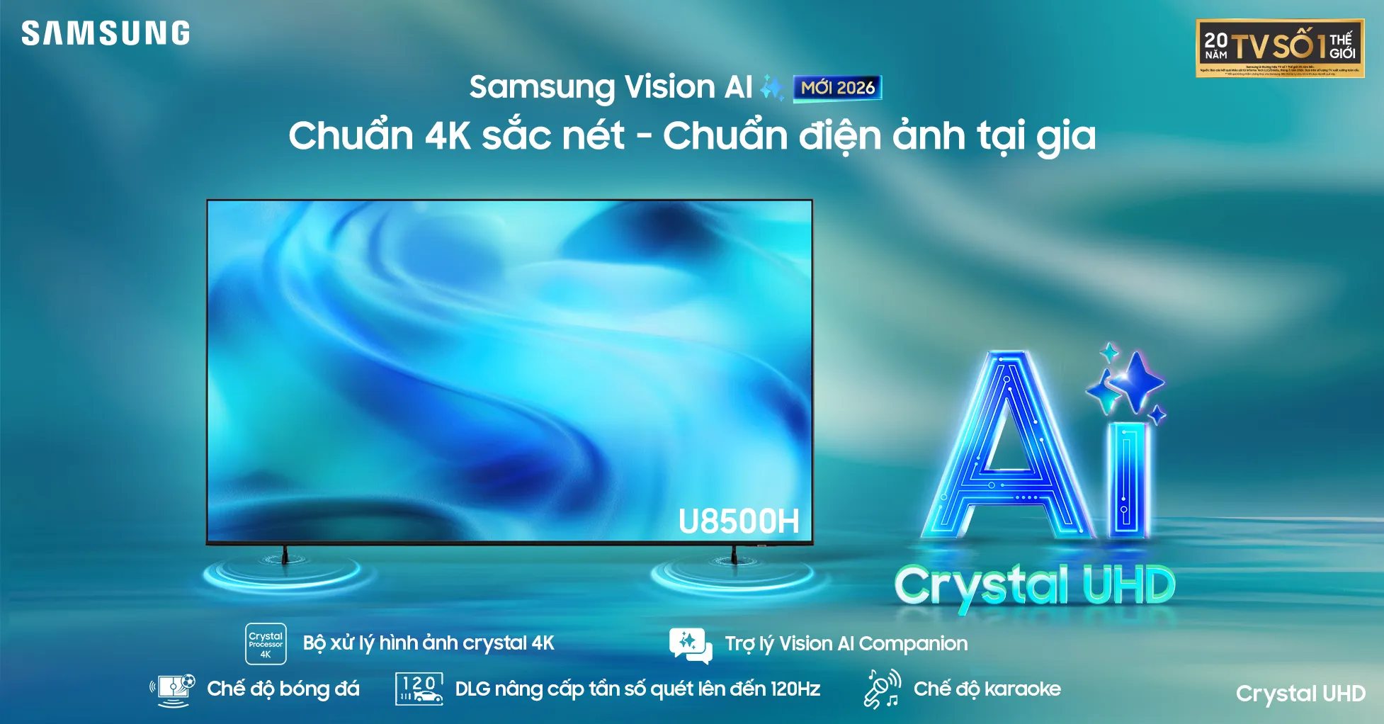 Samsung Ai Tv 2026 Uhd 8500