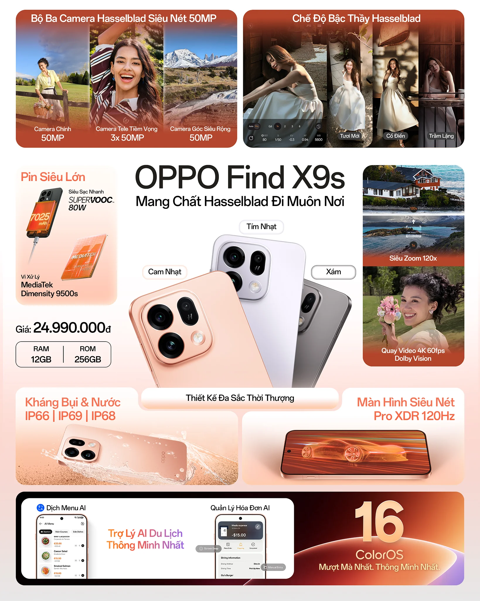 Oppo Find X9 Ultra X9s Gia 24990000 5