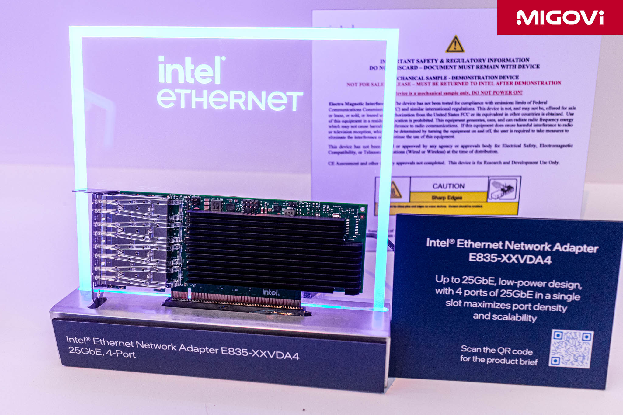 Cpu Intel Xeon 6 Plus Ethernet E835 Crescent Island Migovi 5
