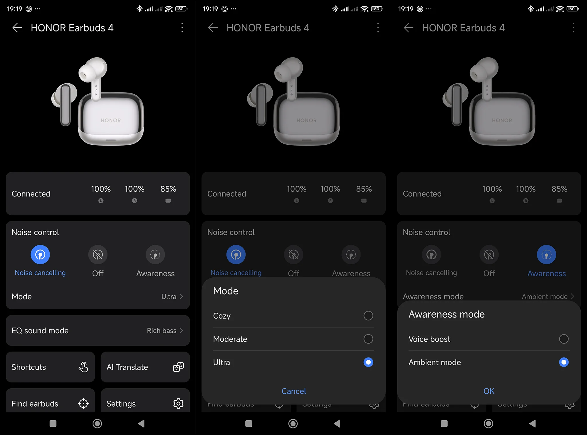 Honor Earbuds 4 App Migovi 1