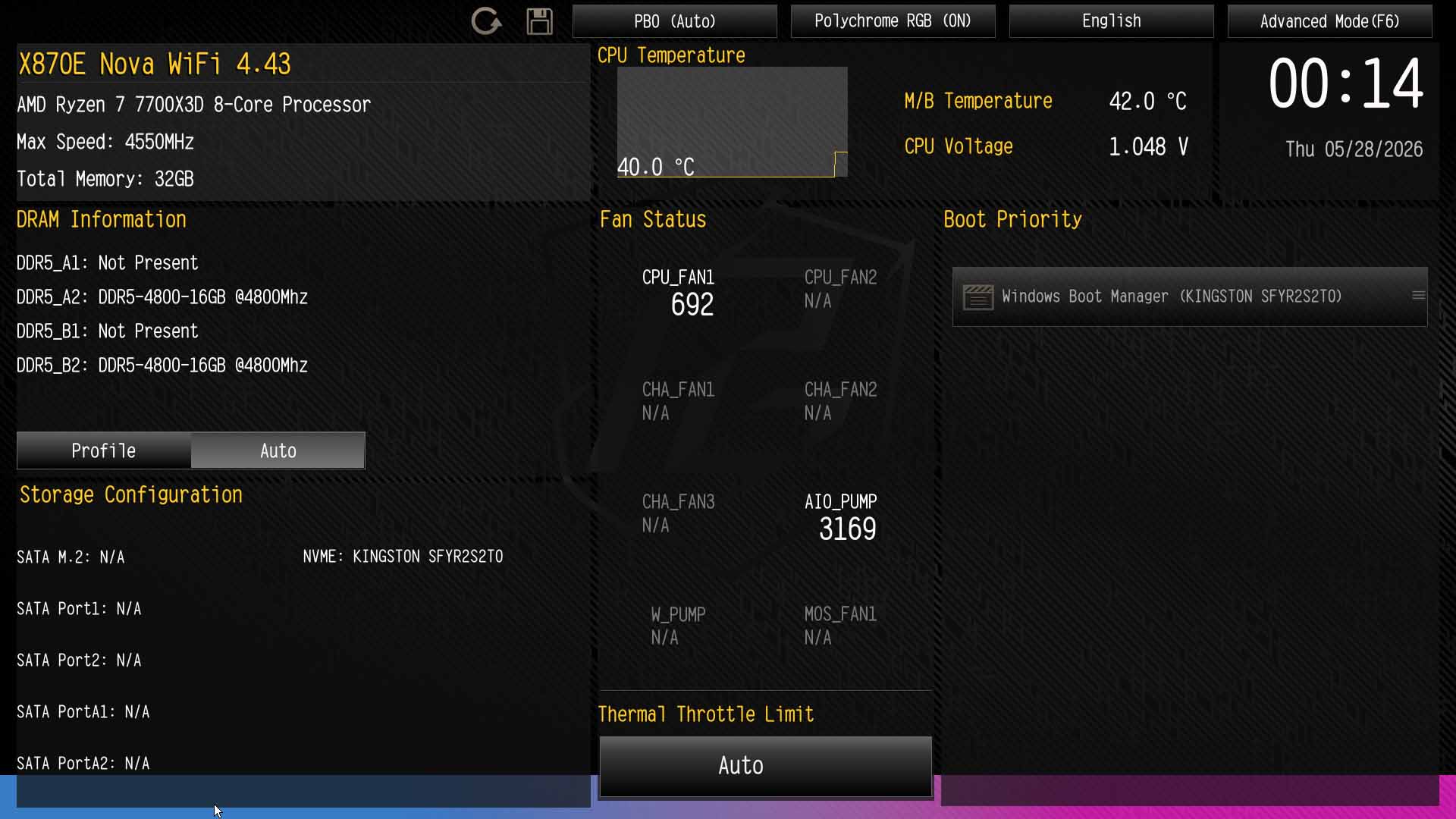 Amd Ryzen 7 7700x3d Review Migovi Bios