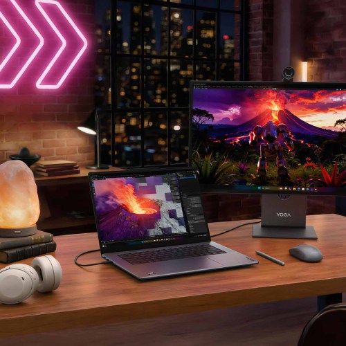 Lenovo Yoga Pro 7a: Cấu hình AMD Ryzen AI Max+, Force Pad cho dân chuyên vẽ