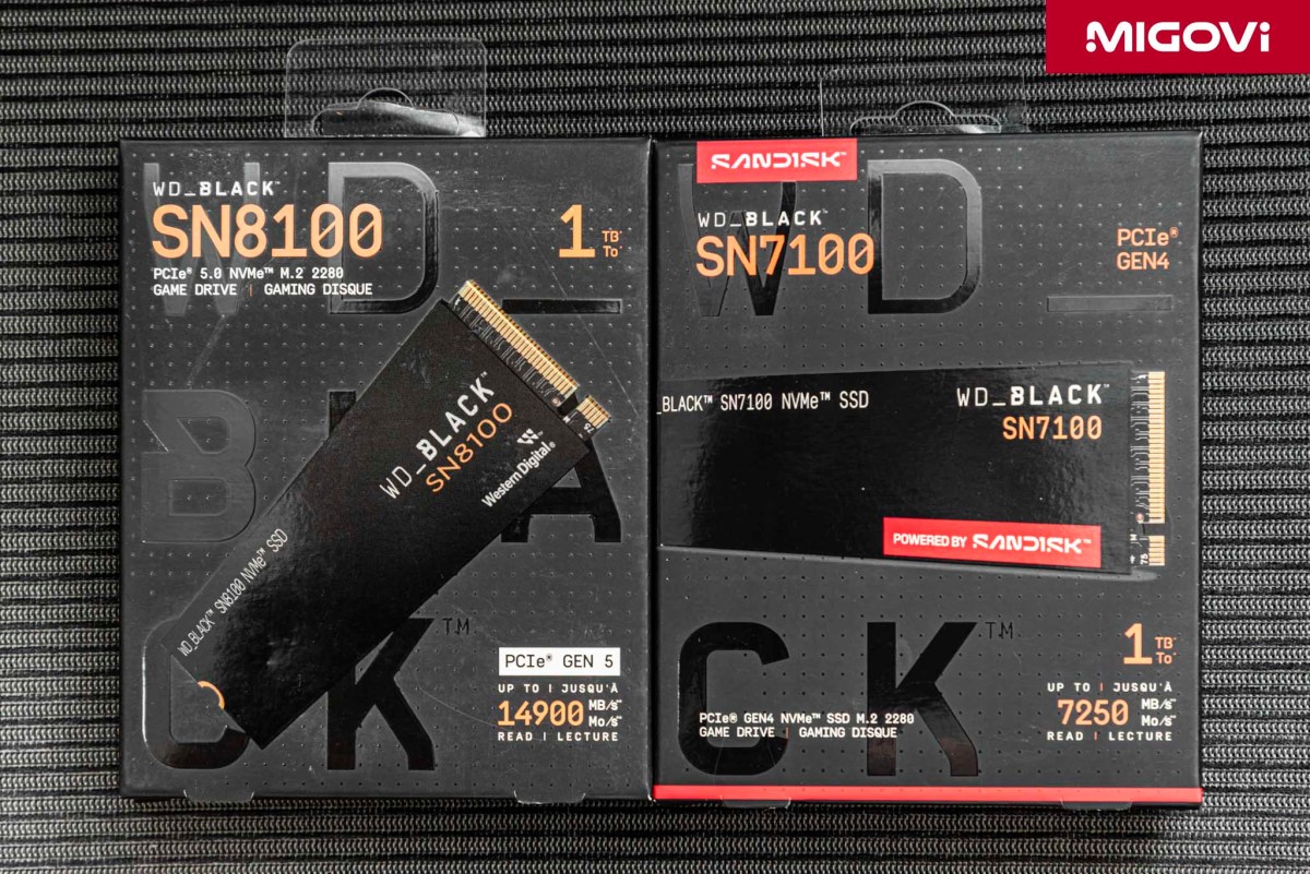 Sandisk Wd Black Sn7100 Sn8100 Review Migovi 3
