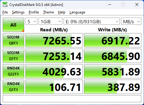 Wd Black Sn7100 1 Tb Crystaldiskmark Migovi