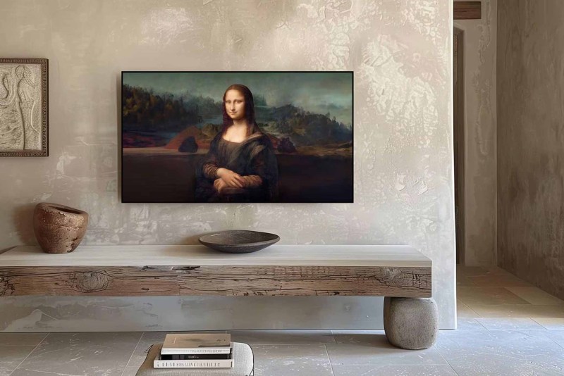 Featured Bao Tang Louvre Mona Lisa Tv Samsung Art Store