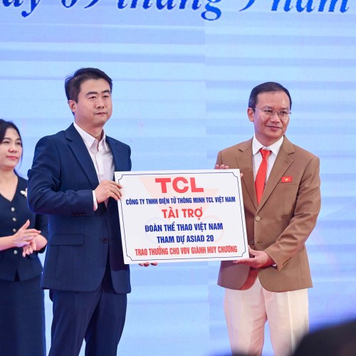 TCL đồng hành cùng Đoàn Thể thao Việt Nam tại ASIAD 20